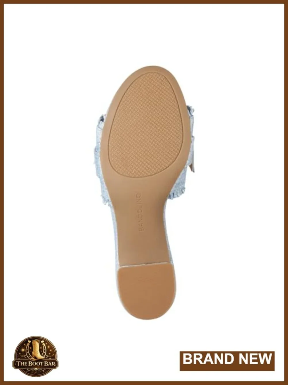Heeled Sandals with Knot Detailing Mid-Block Heel Slip-On PU Upper